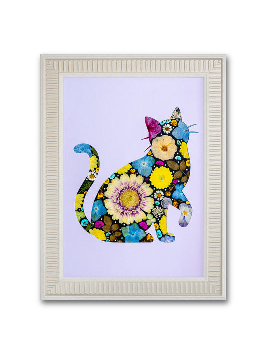 Lively Cat: Lilac Whisper 8.3″×11.7″