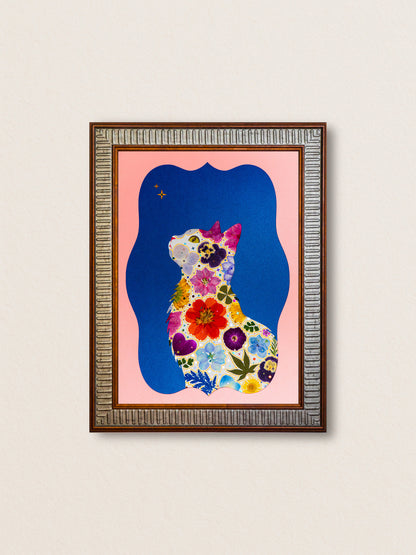 Sky Cat: Stellar Perennial 8.3″×11.7″