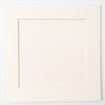 elegant blank frame included in the Serenity Bloom pressed flower kit – ready for your floral creation