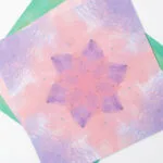 assorted mandala templates from Serenity Light pressed flower kit – pastel-based and ready to begin